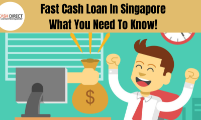 A happy man successfully acquires his fast cash loan in Singapore after applying online